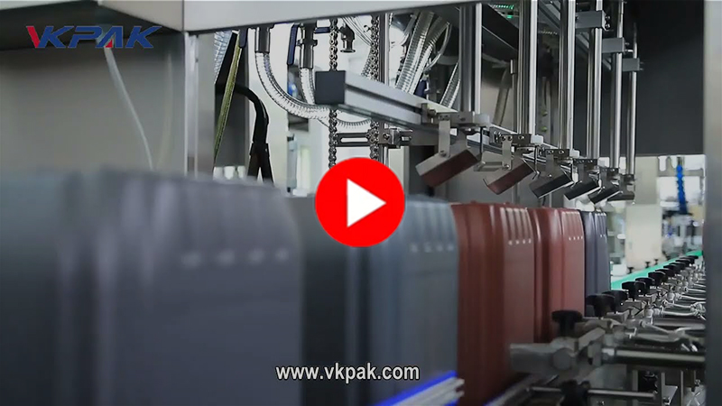 Linha de enchimento de peso líquido de barril de 10-20L