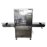 Máquina automática de tampar potes de creme com tampas e alimentador vibratório