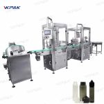 E-Liquid E Cigarette Oil Filler Stopper Capping Labeling Machine