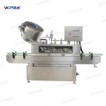 Máquina de fechamento a vácuo Twist-Off para jarras de vidro, equipamento de fechamento a vapor