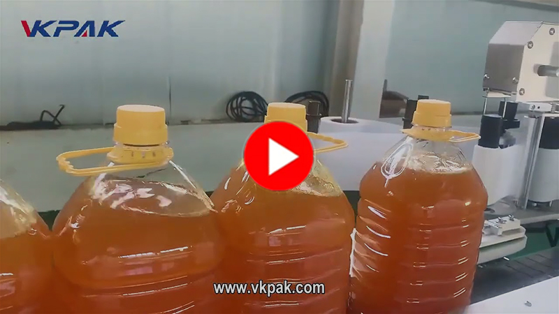 Linha de enchimento de óleo