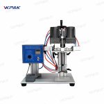 Máquina de tampar rosca de mesa semiautomática para tampas de bomba