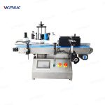 Equipamento de etiquetagem autoadesiva para garrafas redondas pequenas de mesa automática