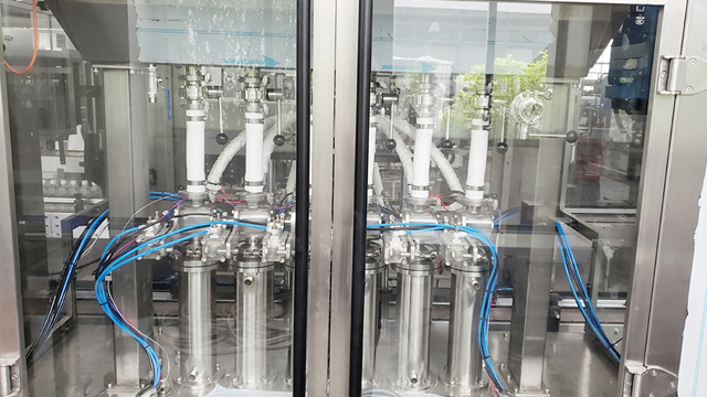 6 cabeças grande recipiente 5L enchimento líquido tampa dupla face