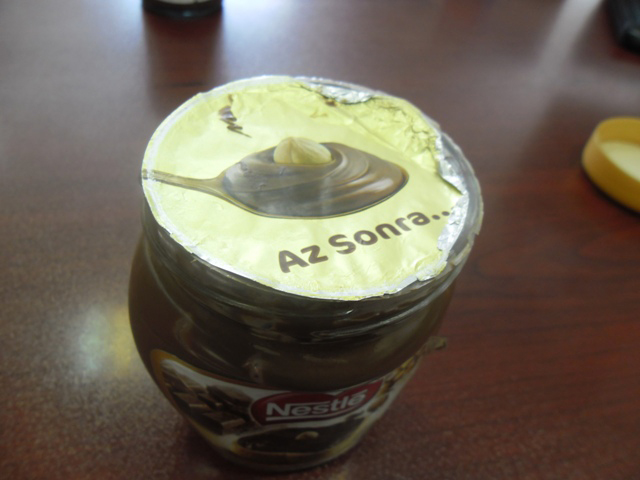 potes selando potes de vidro.JPG