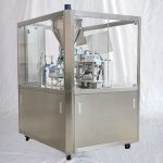Máquina automática de enchimento e selagem ultrassônica de tubos de alimentos cosméticos