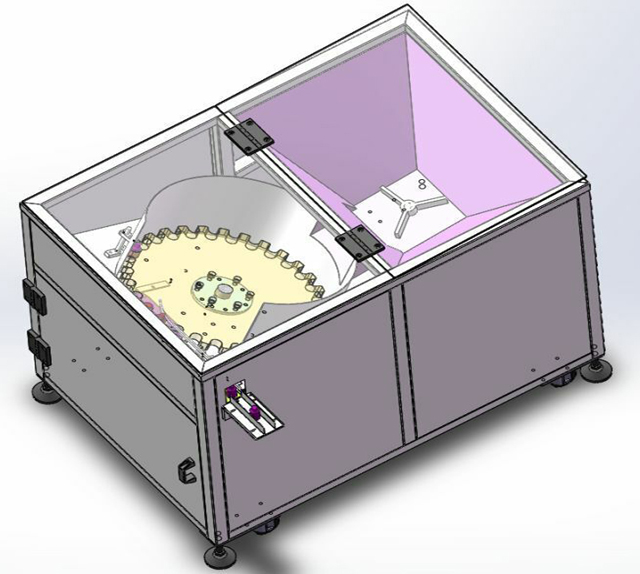 equipamento desembaralhador de garrafas para linha de enchimento.jpg