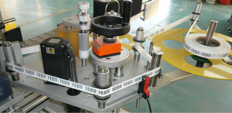 Máquina de colagem de etiquetas autoadesivas dupla face para cima e para baixo