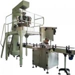 Máquina de enchimento e selagem de latas de partículas de grânulos, balanças automáticas de várias cabeças