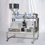 Máquina de enchimento de tubos semiautomática com equipamento de selagem ultrassônica