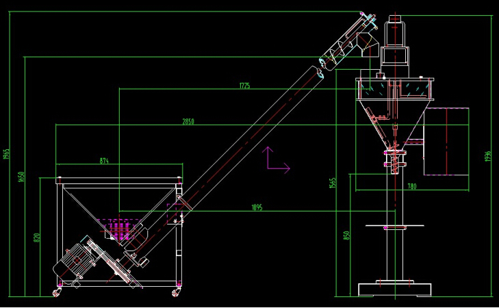 drawing for powder filling machine automatic dois na fila para máquinas de envase.jpg