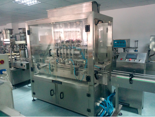 linear automatic filling production line for thick sauce food paste enchimento linear molho cremoso espesso.jpg